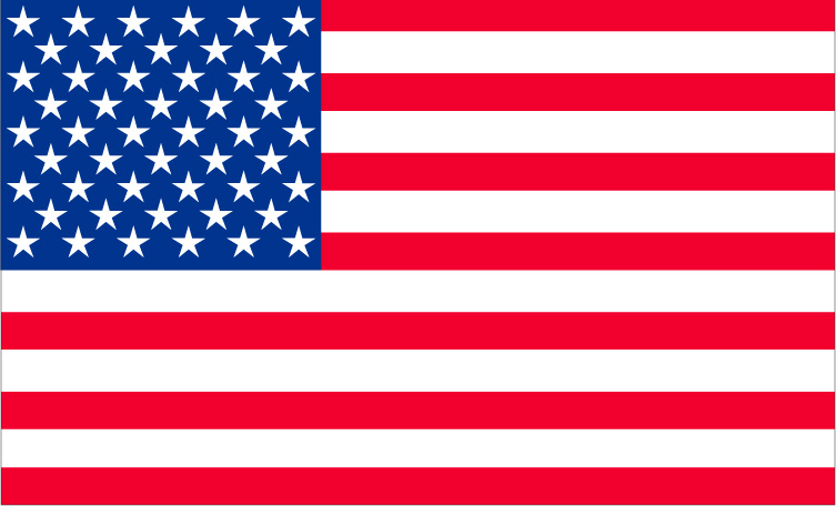 US flag-almighty power